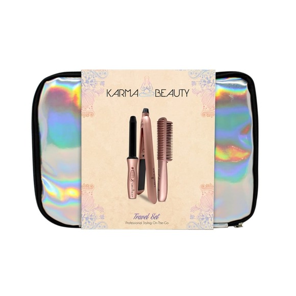 KARMA BEAUTY 3-PIECE HAIR TOOL TRAVEL SET - Picture 3 of 3